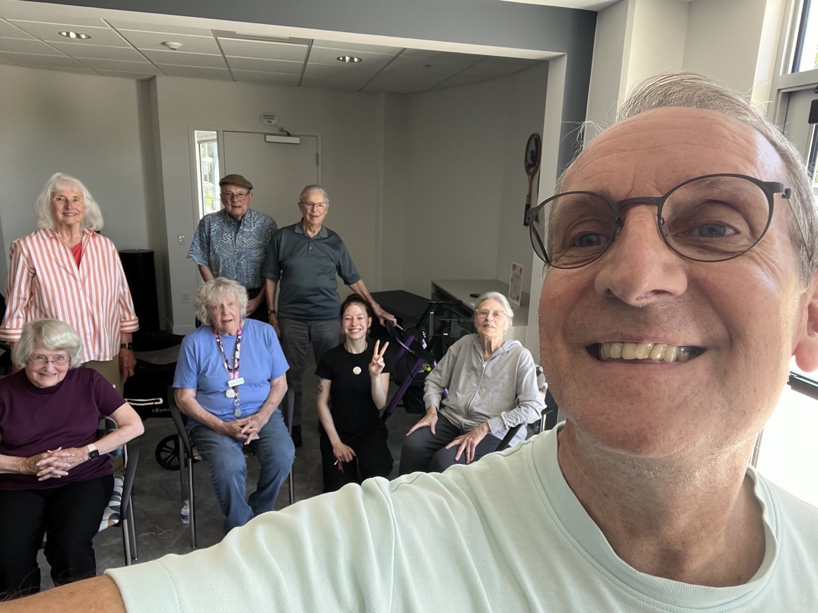 Orion senior fitness class in Portland–Tigard, Oregon
